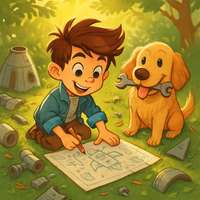 Cover of Backyard Blastoff: Leo and Max's Space Adventure