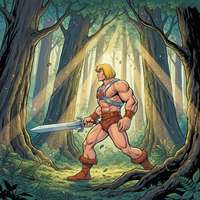 Cover of He-Man e Zagor: Avventura nella Foresta