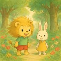 Cover of レオとミミのふしぎな森のぼうけん