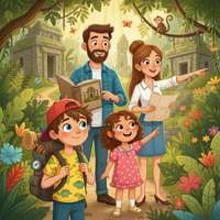 Cover of Aventuras em Família: Uma Viagem pela História