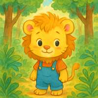 Cover of Il Piccolo Leo e il Coraggio Nascosto