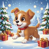 Cover of Dodi y la Navidad: La Aventura del Cachorrito Perdido