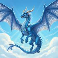 Cover of The Blue Dragon's Secret